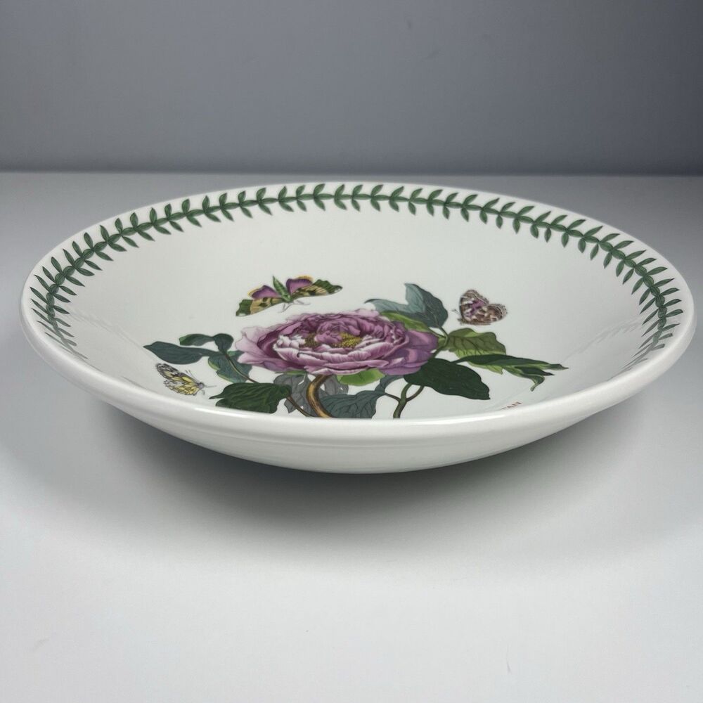 The Botanic Garden large bowl Pasta Fruit Bowl Serving Bowl Paeonia Peony 10.25" - Picture 2 of 9